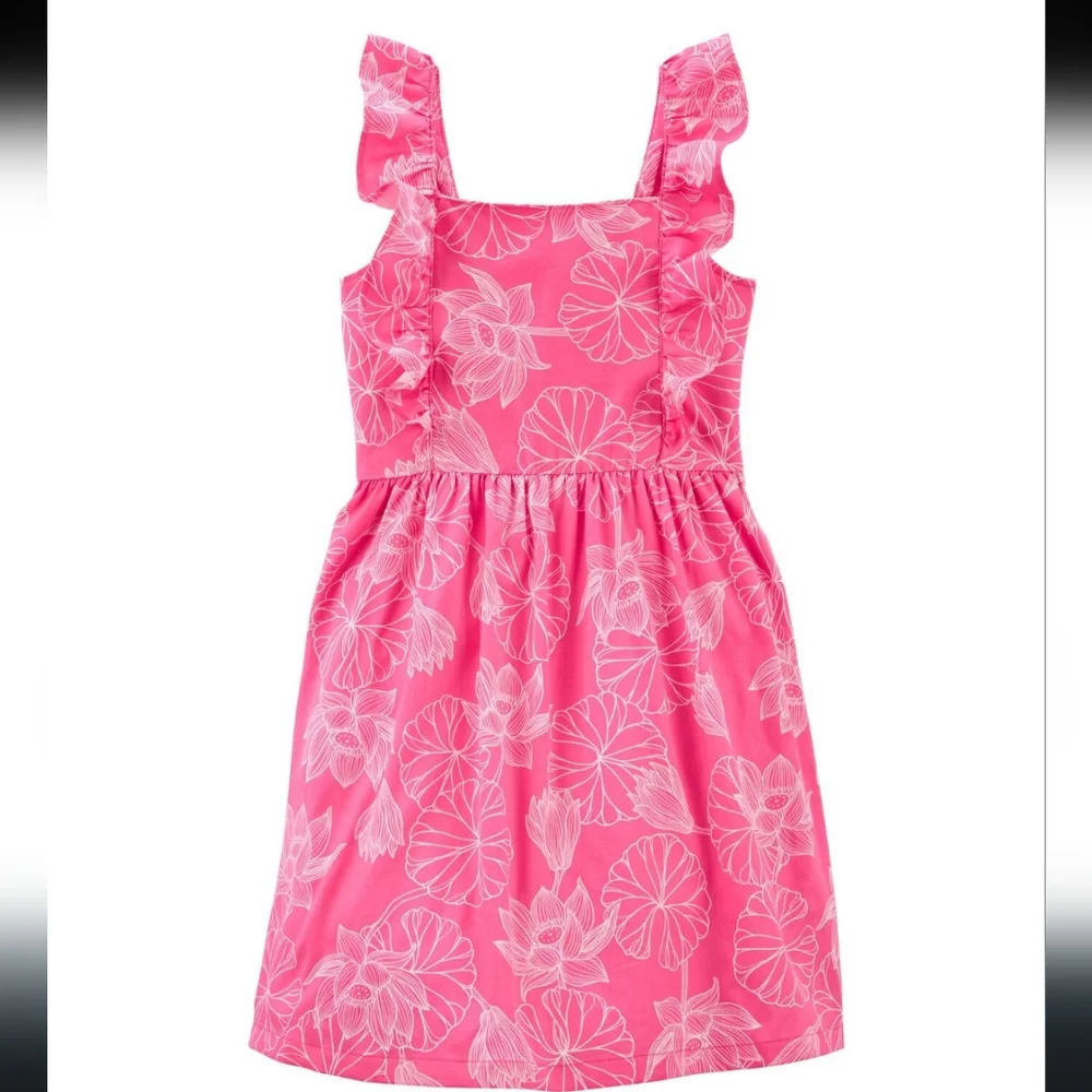 Carter's 2T floral pink dress